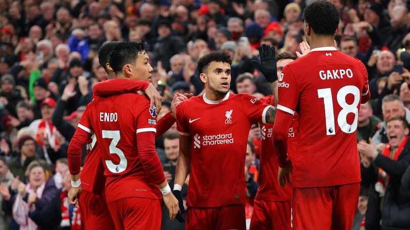 Phong độ của câu lạc bộ Liverpool